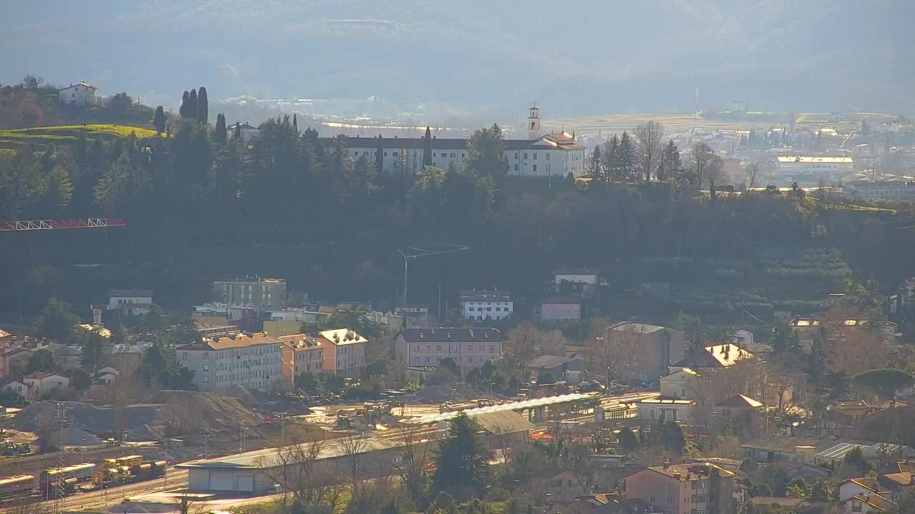 Borderless webcam of Nova Gorica and Gorizia