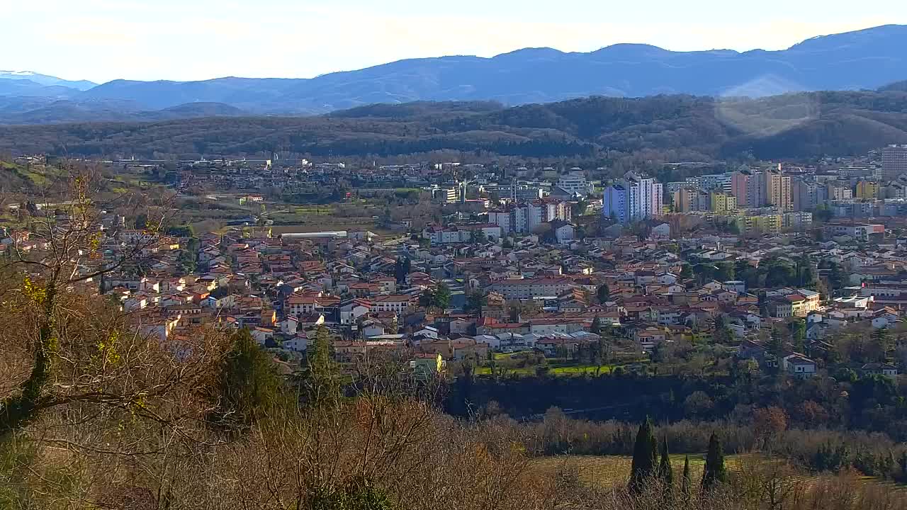 Borderless webcam of Nova Gorica and Gorizia