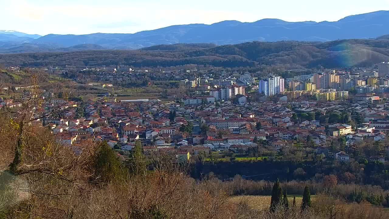 Borderless webcam of Nova Gorica and Gorizia