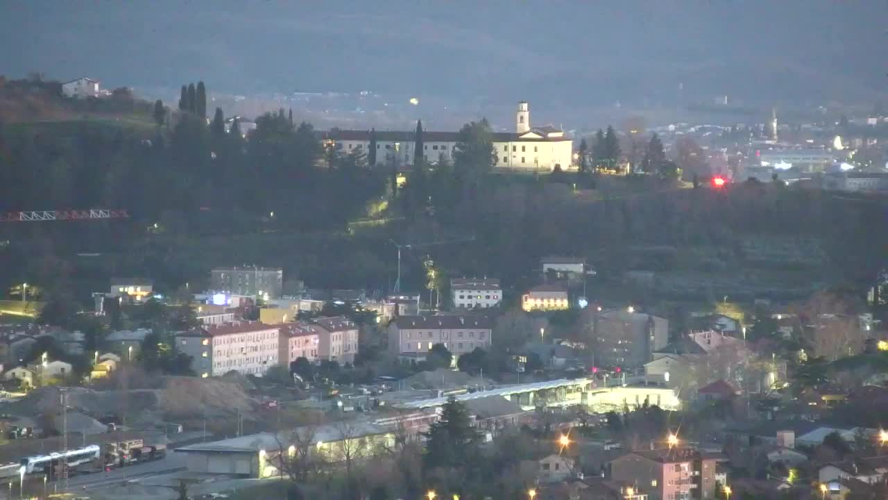 Borderless webcam of Nova Gorica and Gorizia