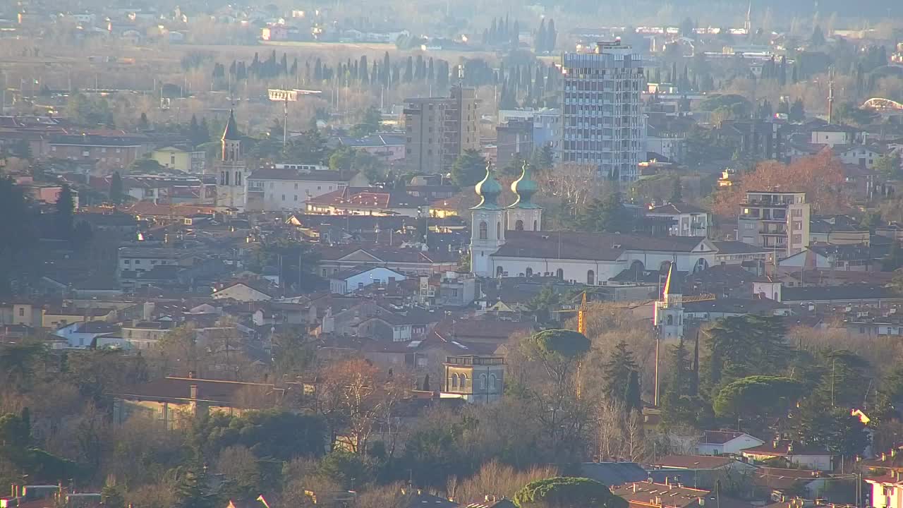 Borderless webcam of Nova Gorica and Gorizia