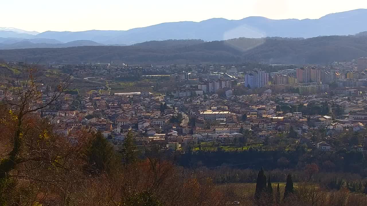 Borderless webcam of Nova Gorica and Gorizia