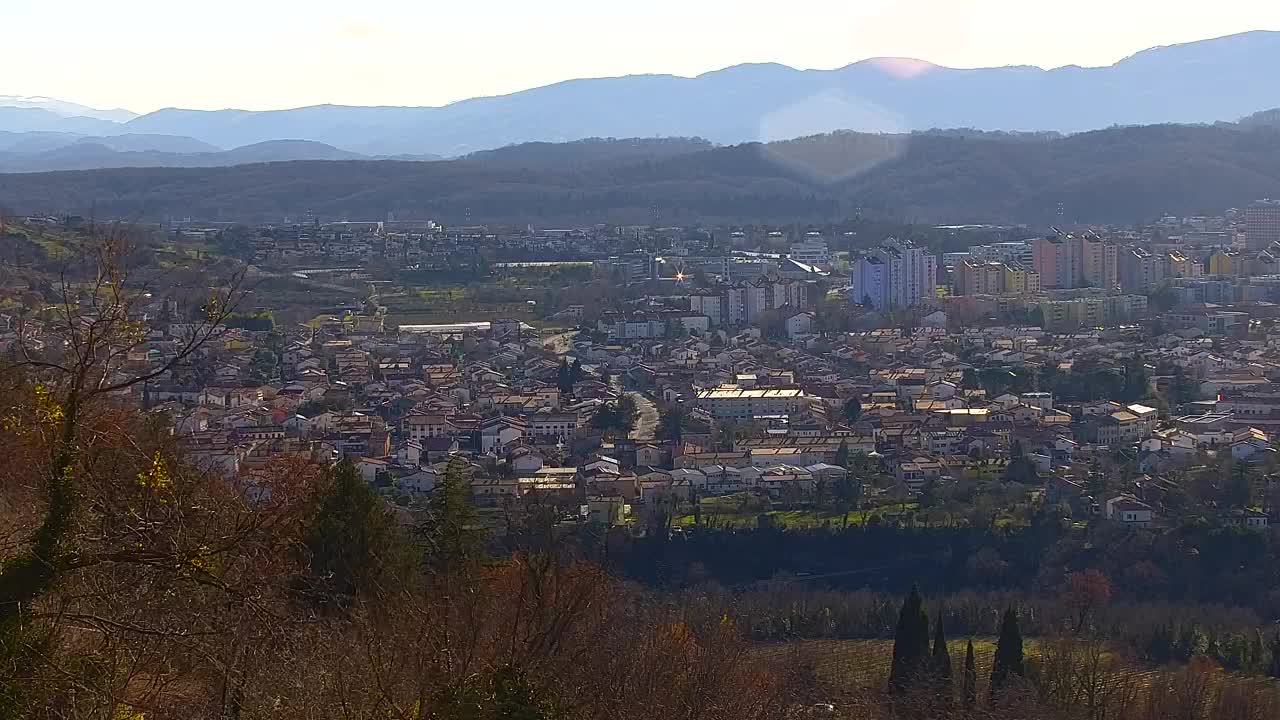 Borderless webcam of Nova Gorica and Gorizia