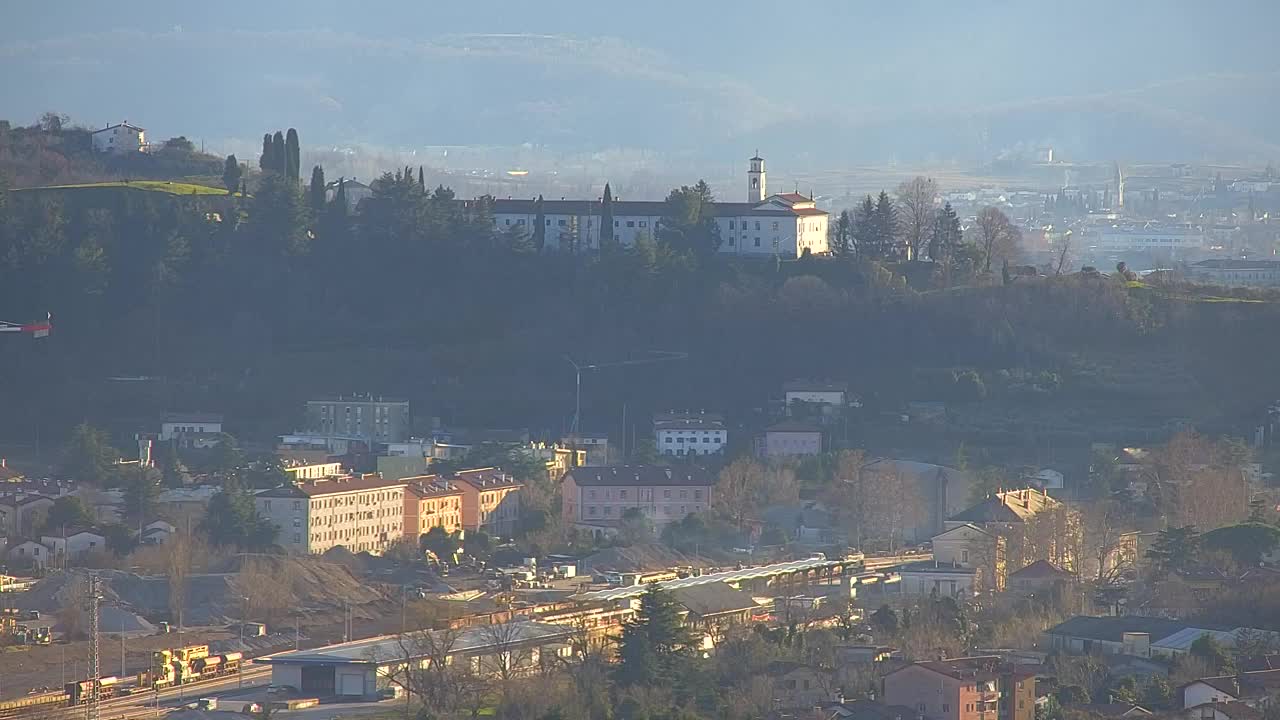 Borderless webcam of Nova Gorica and Gorizia