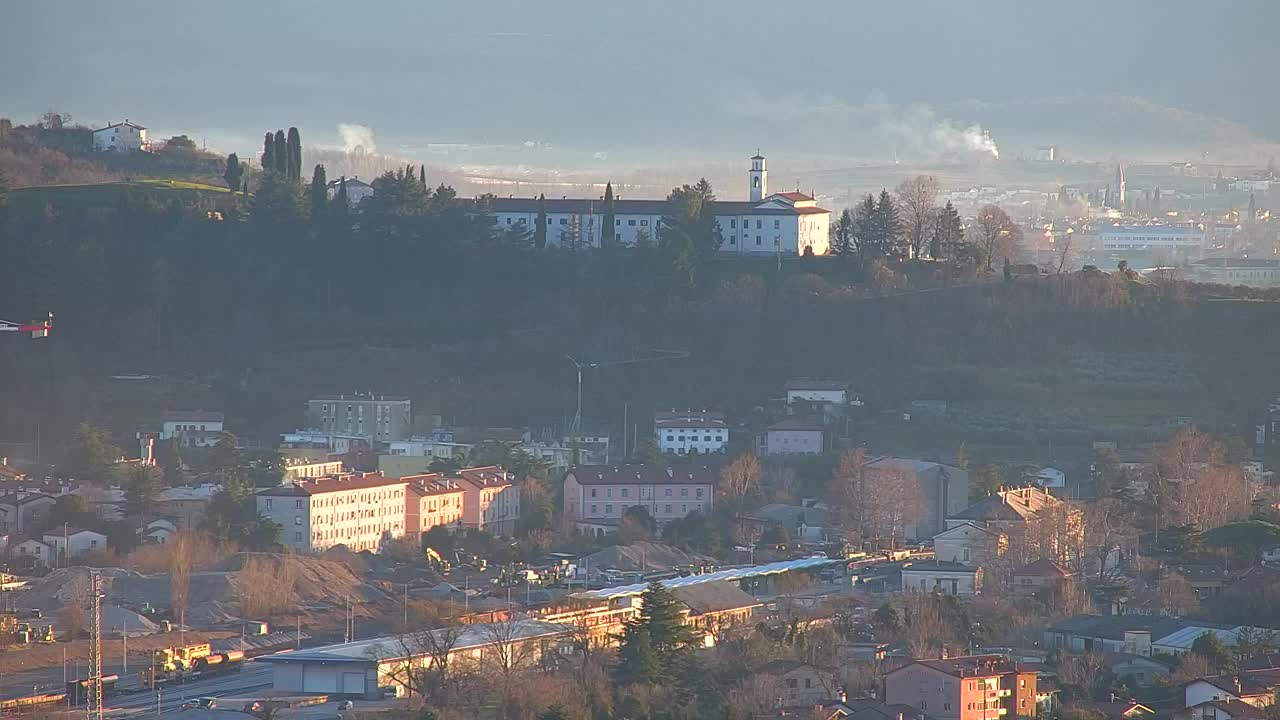 Borderless webcam of Nova Gorica and Gorizia