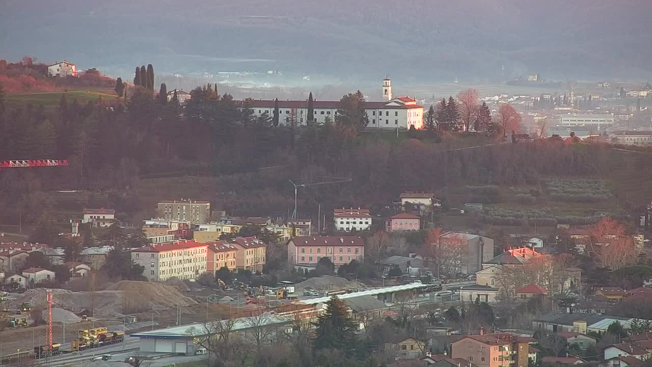 Borderless webcam of Nova Gorica and Gorizia