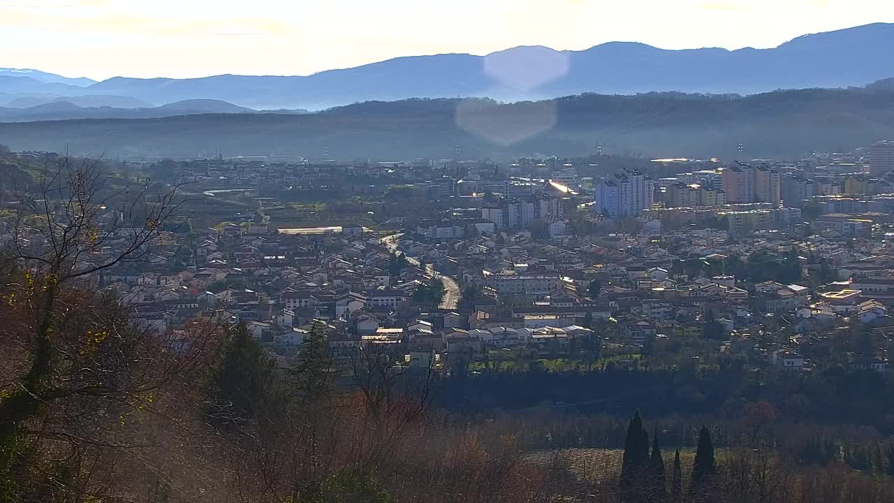 Borderless webcam of Nova Gorica and Gorizia