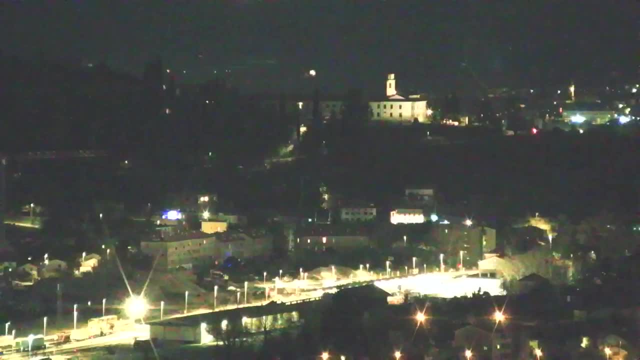 Borderless webcam of Nova Gorica and Gorizia