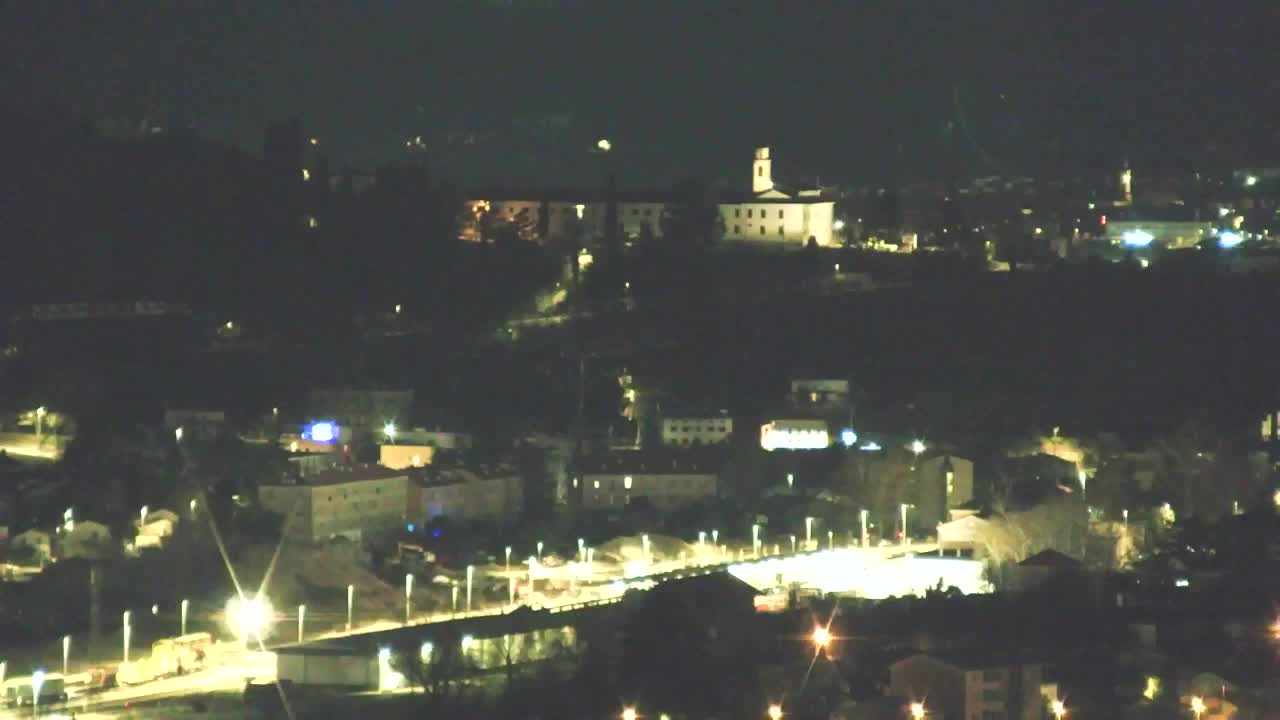 Borderless webcam of Nova Gorica and Gorizia