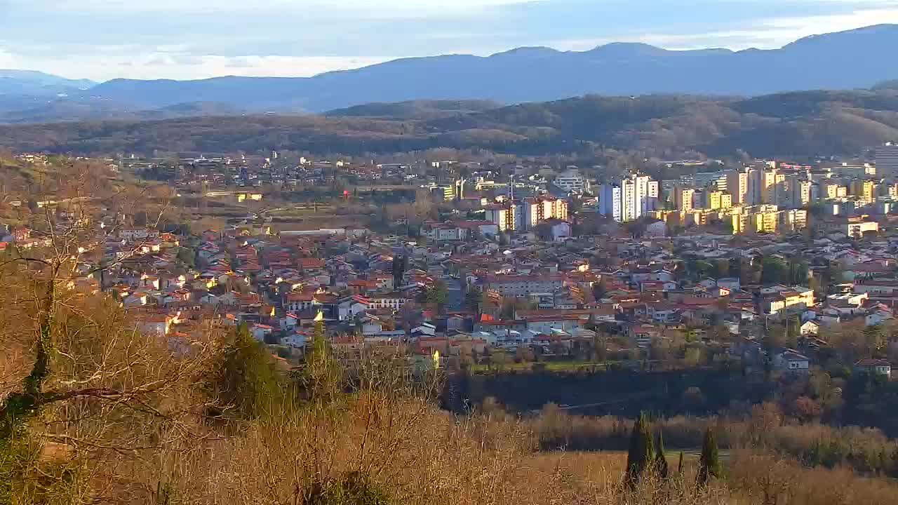 Borderless webcam of Nova Gorica and Gorizia