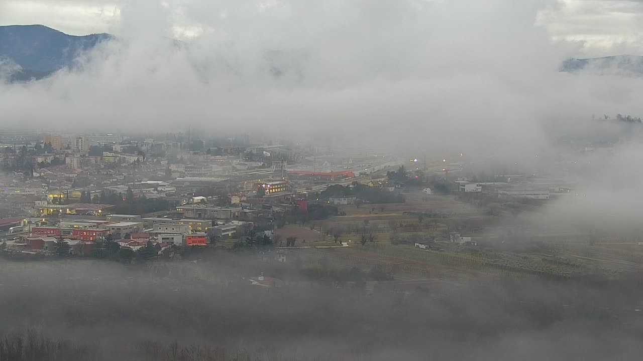 Borderless webcam of Nova Gorica and Gorizia