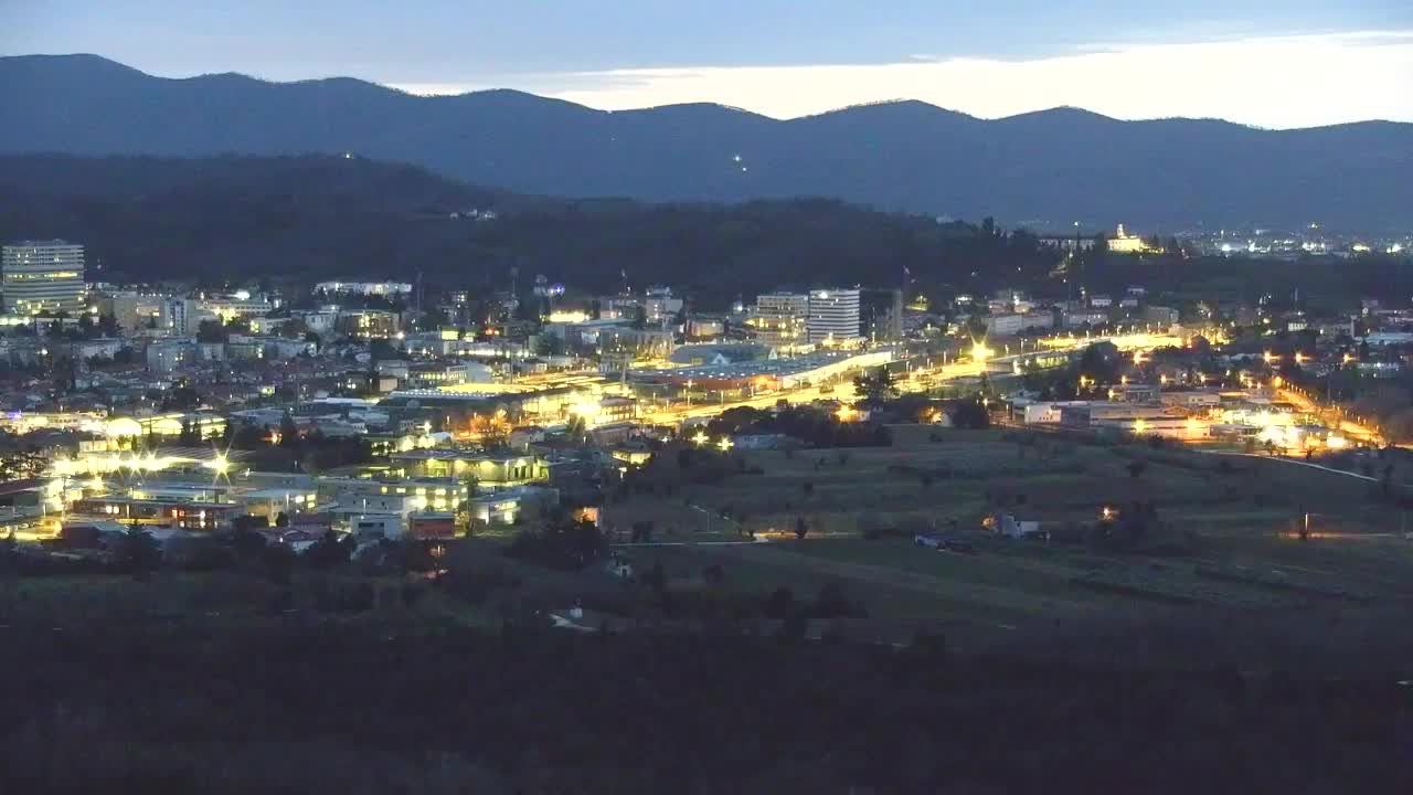 Borderless webcam of Nova Gorica and Gorizia