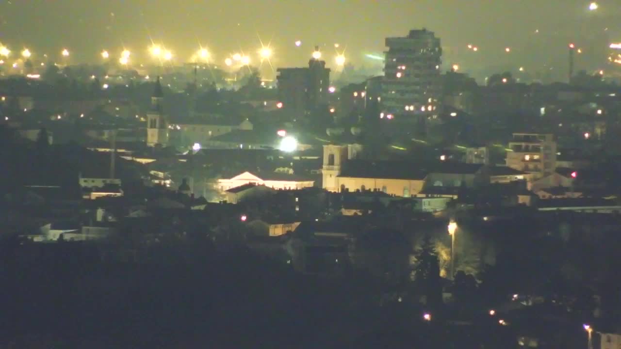 Borderless webcam of Nova Gorica and Gorizia