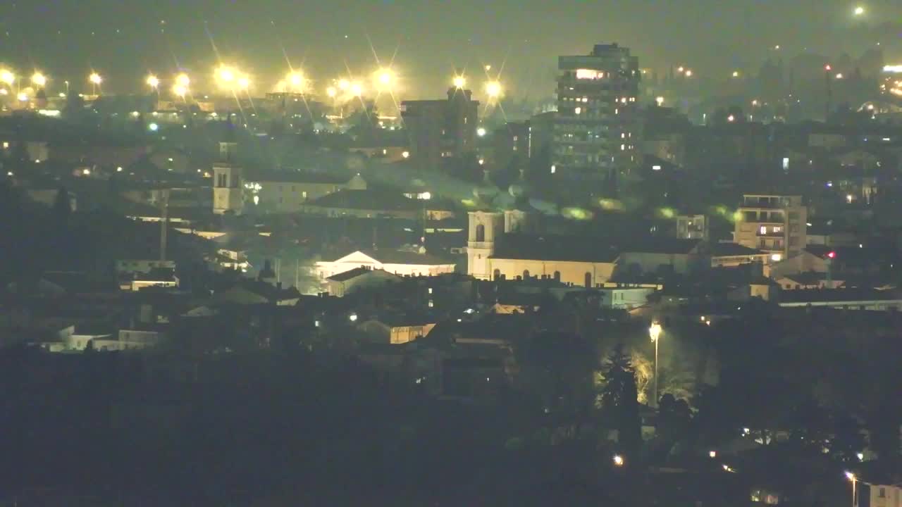 Borderless webcam of Nova Gorica and Gorizia