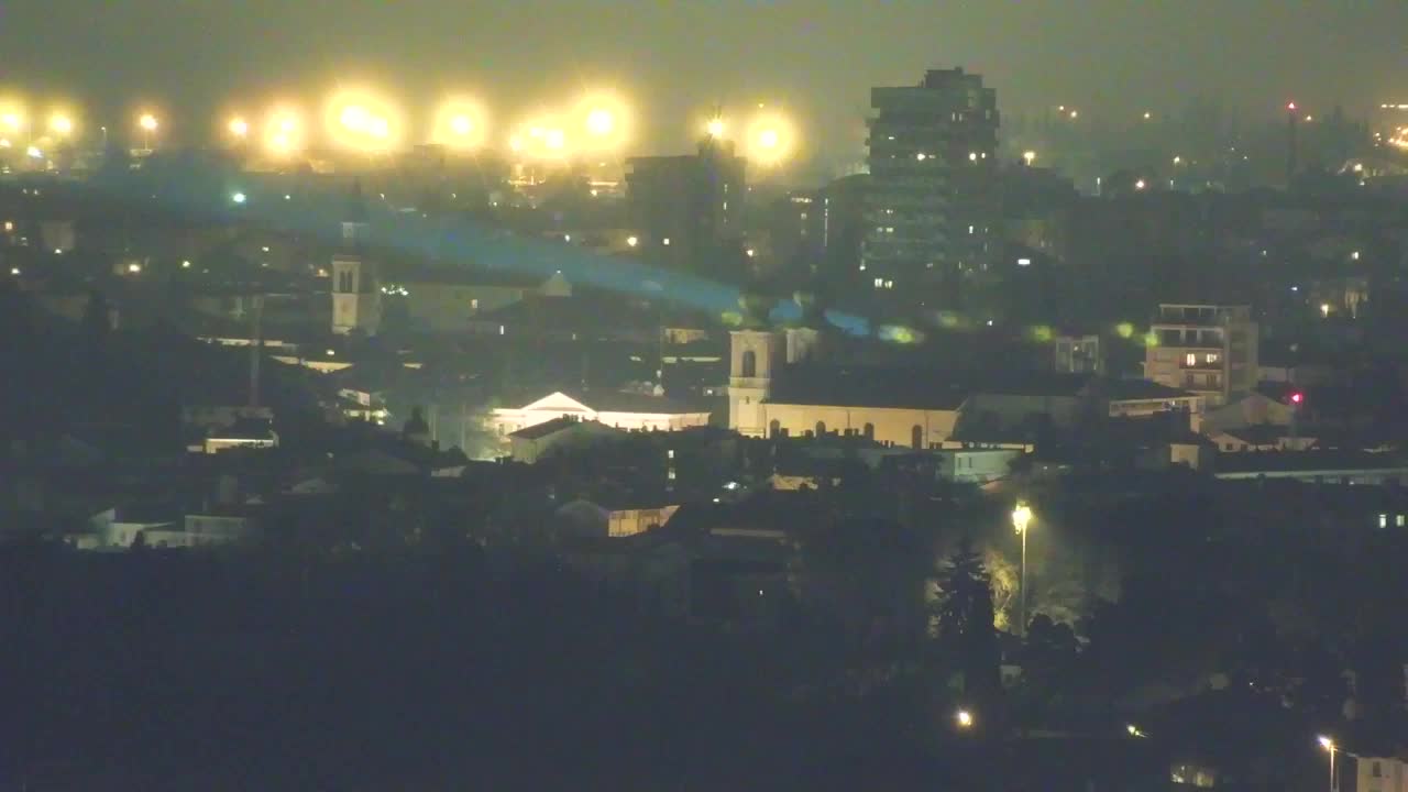 Borderless webcam of Nova Gorica and Gorizia