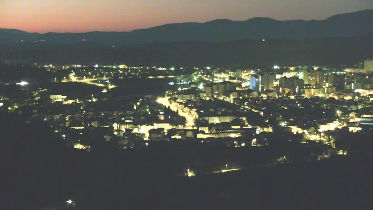 Borderless webcam of Nova Gorica and Gorizia