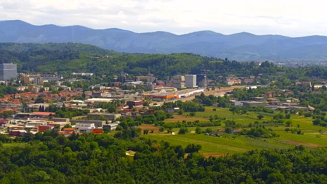 Grenzenlose Webcam: Nova Gorica und Gorizia / Görz live erleben!