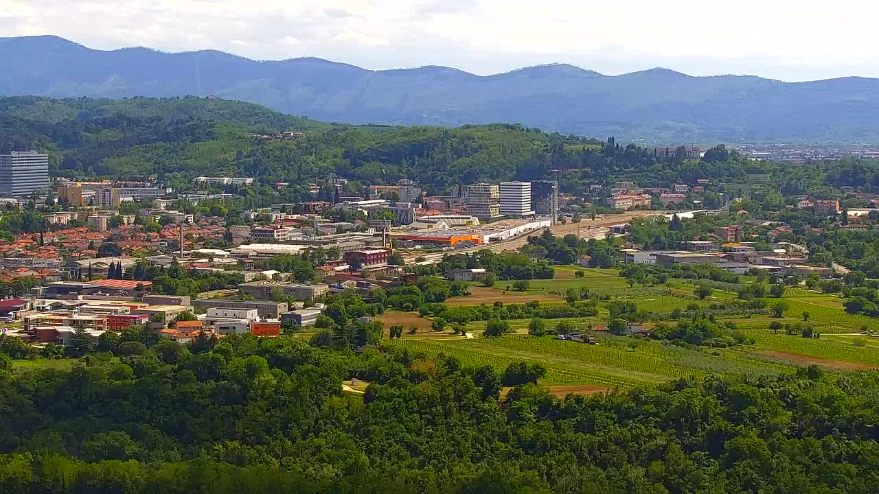 Borderless webcam of Nova Gorica and Gorizia