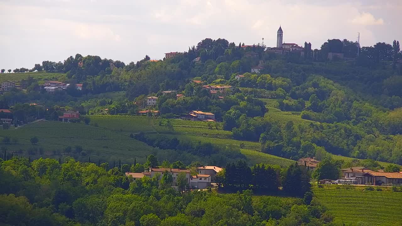 Borderless webcam of Nova Gorica and Gorizia