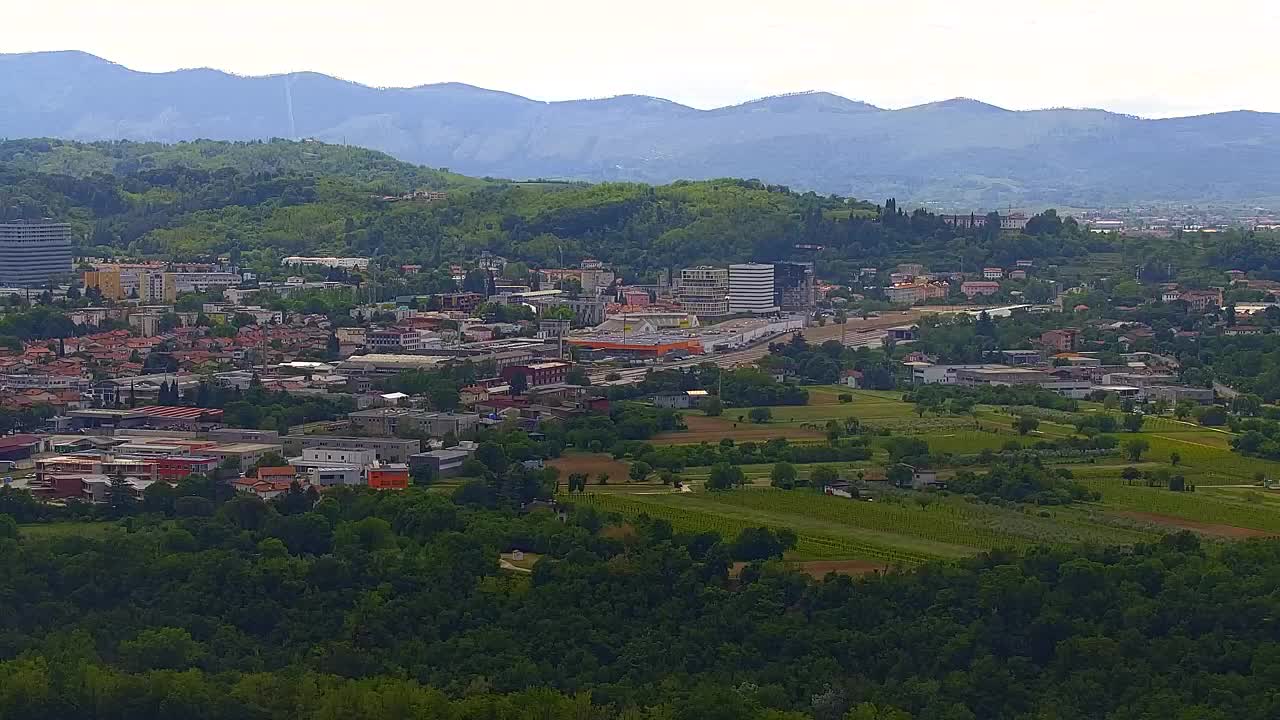 Grenzenlose Webcam: Nova Gorica und Gorizia / Görz live erleben!