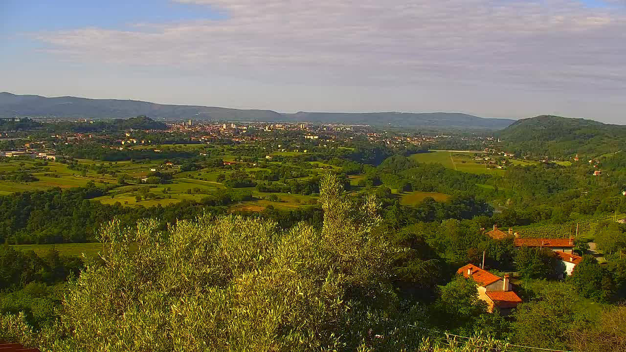 Borderless webcam of Nova Gorica and Gorizia