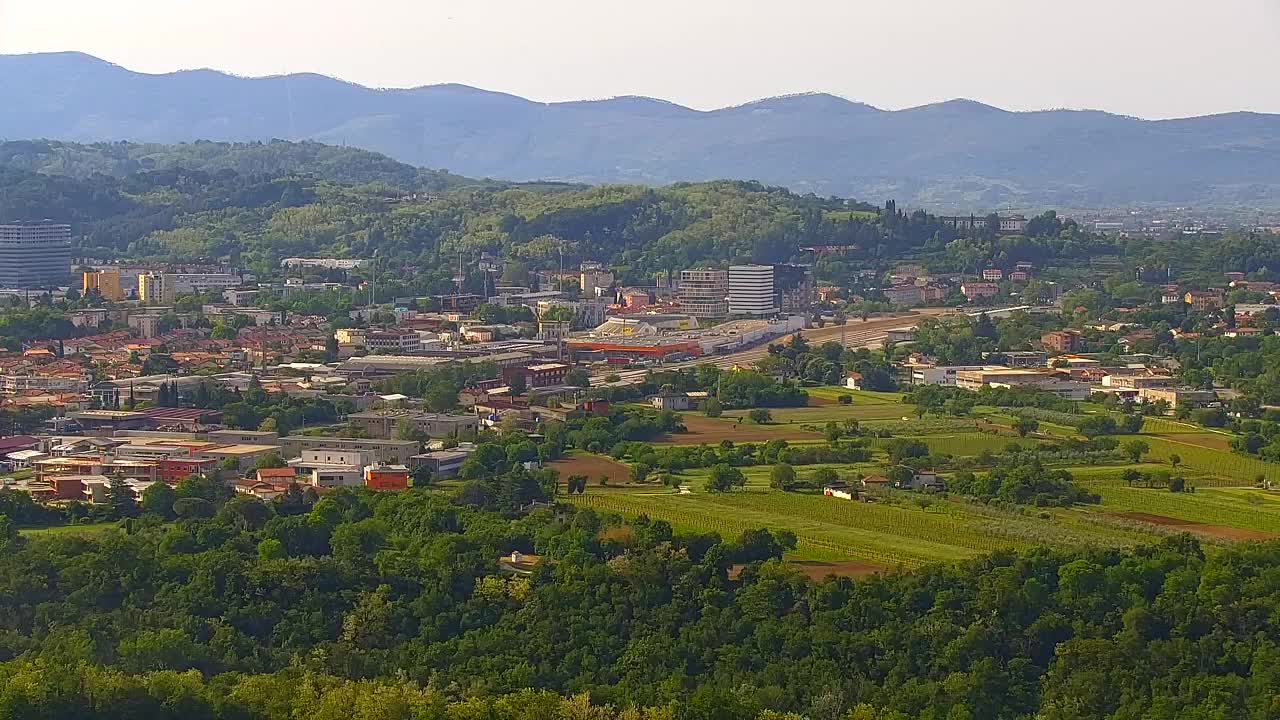 Borderless webcam of Nova Gorica and Gorizia