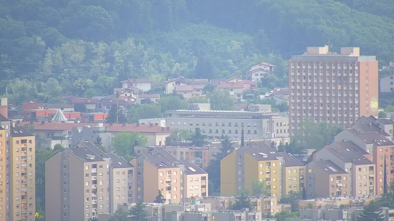 Borderless webcam of Nova Gorica and Gorizia
