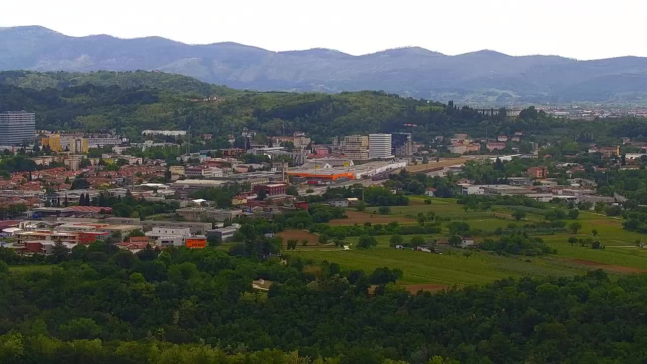 Borderless webcam of Nova Gorica and Gorizia