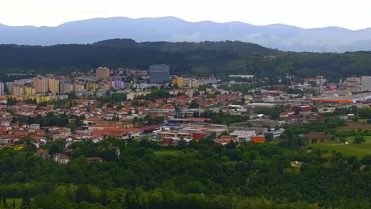 Borderless webcam of Nova Gorica and Gorizia