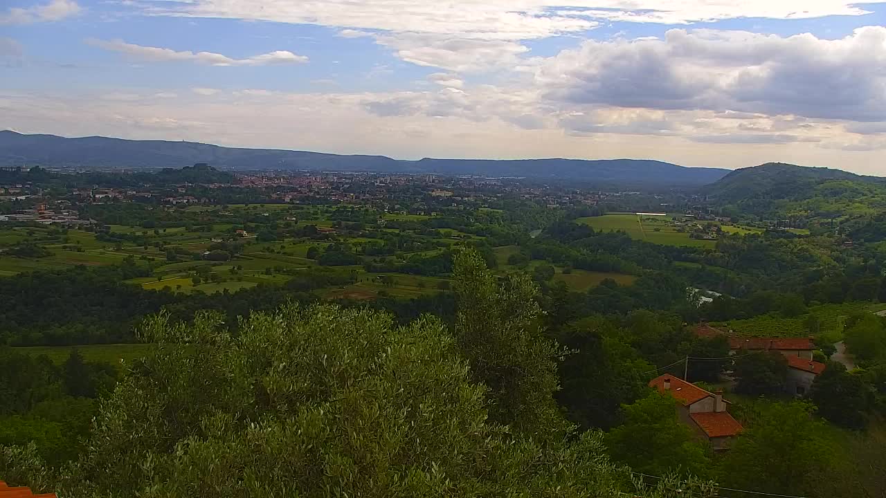 Borderless webcam of Nova Gorica and Gorizia