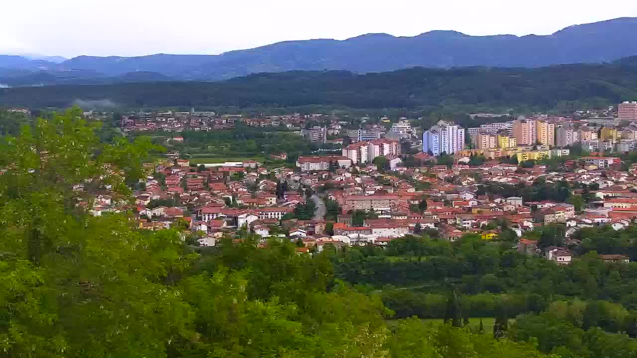 Borderless webcam of Nova Gorica and Gorizia