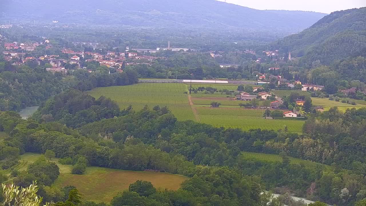 Borderless webcam of Nova Gorica and Gorizia