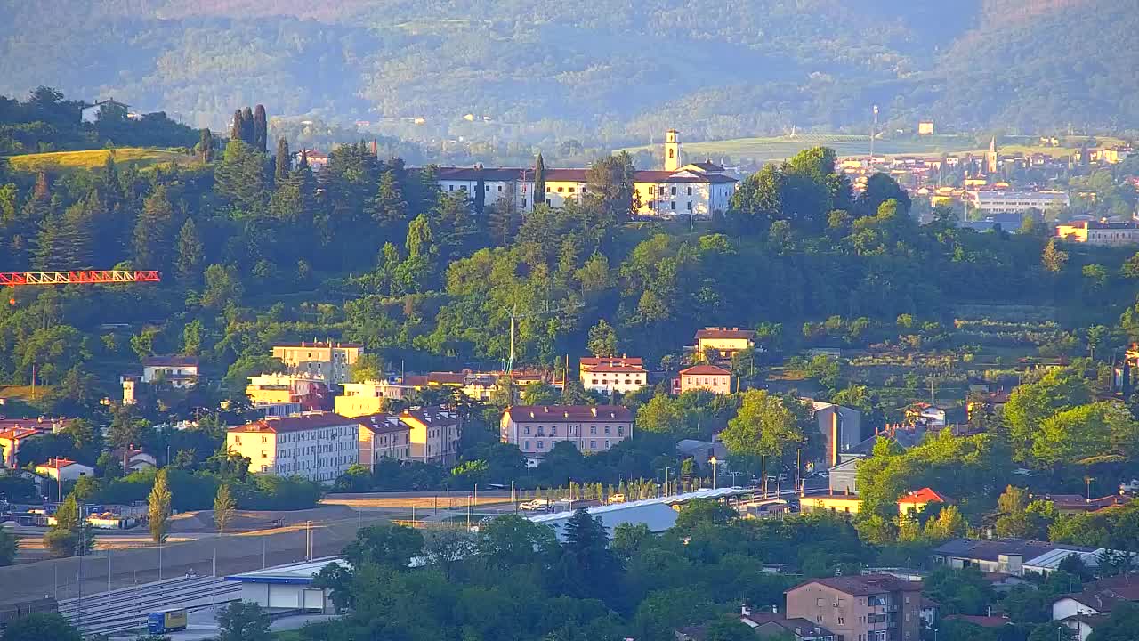 Borderless webcam of Nova Gorica and Gorizia