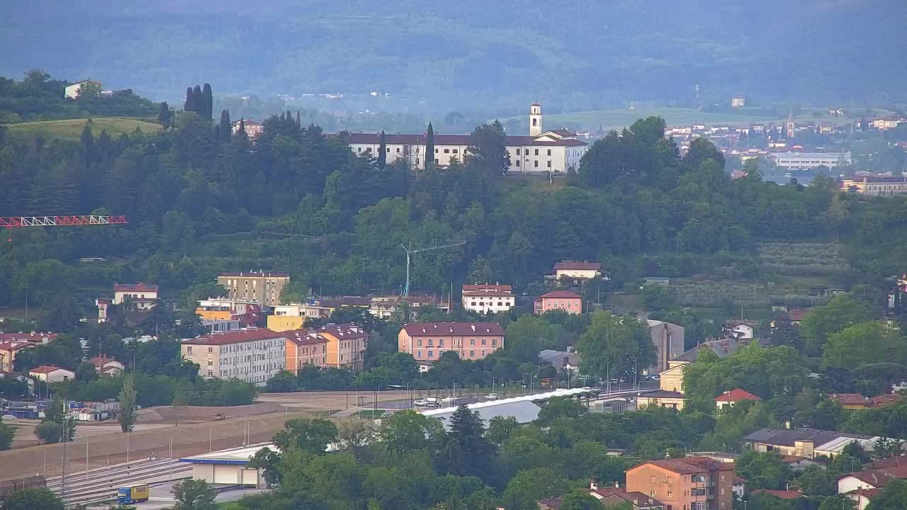 Borderless webcam of Nova Gorica and Gorizia