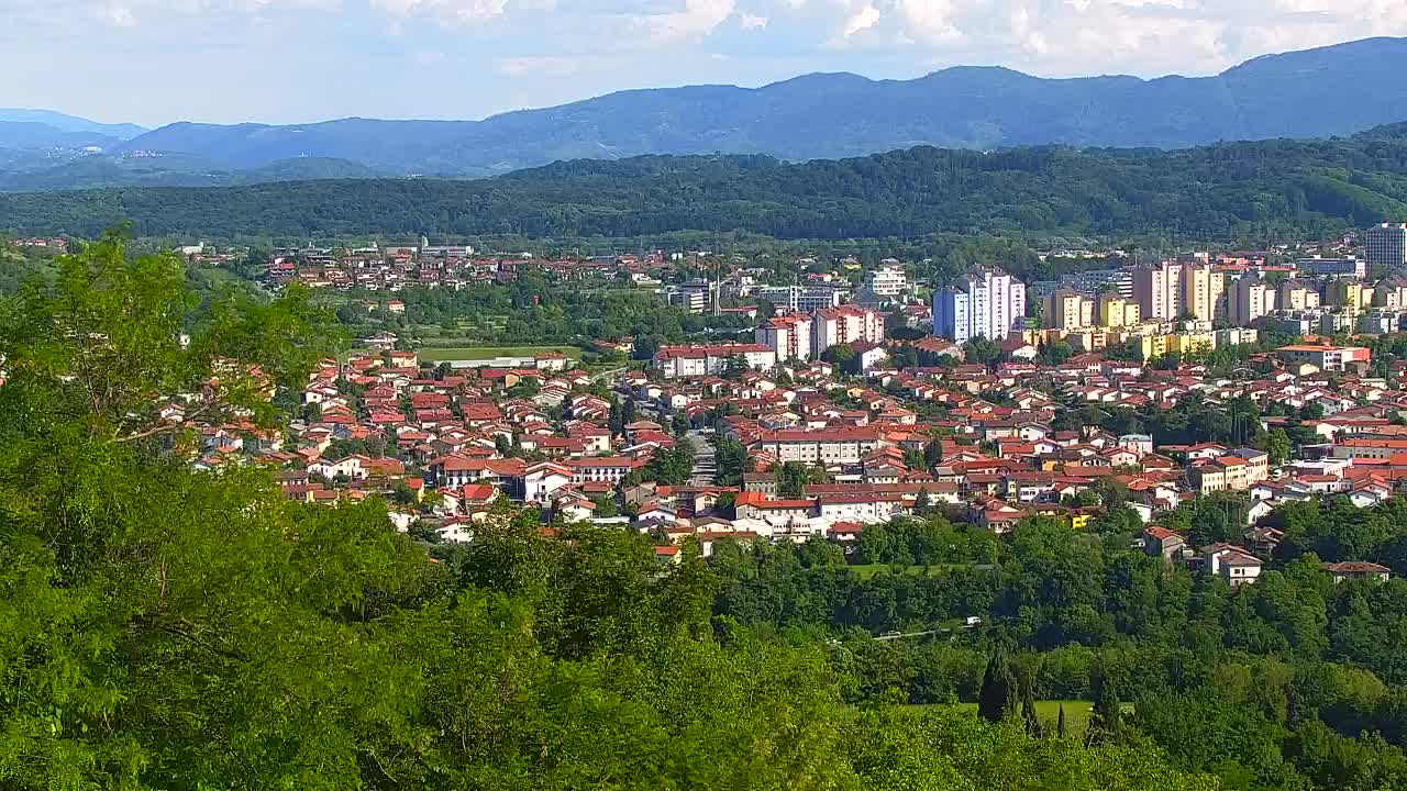 Borderless webcam of Nova Gorica and Gorizia
