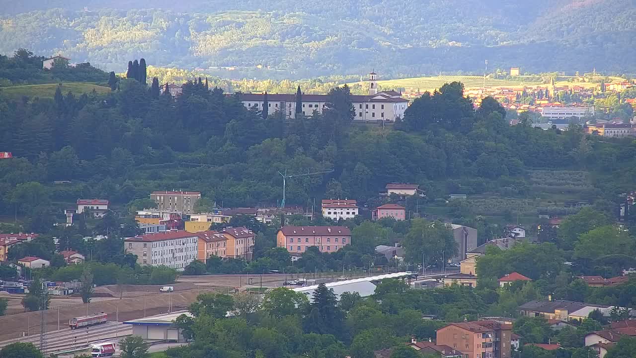 Borderless webcam of Nova Gorica and Gorizia