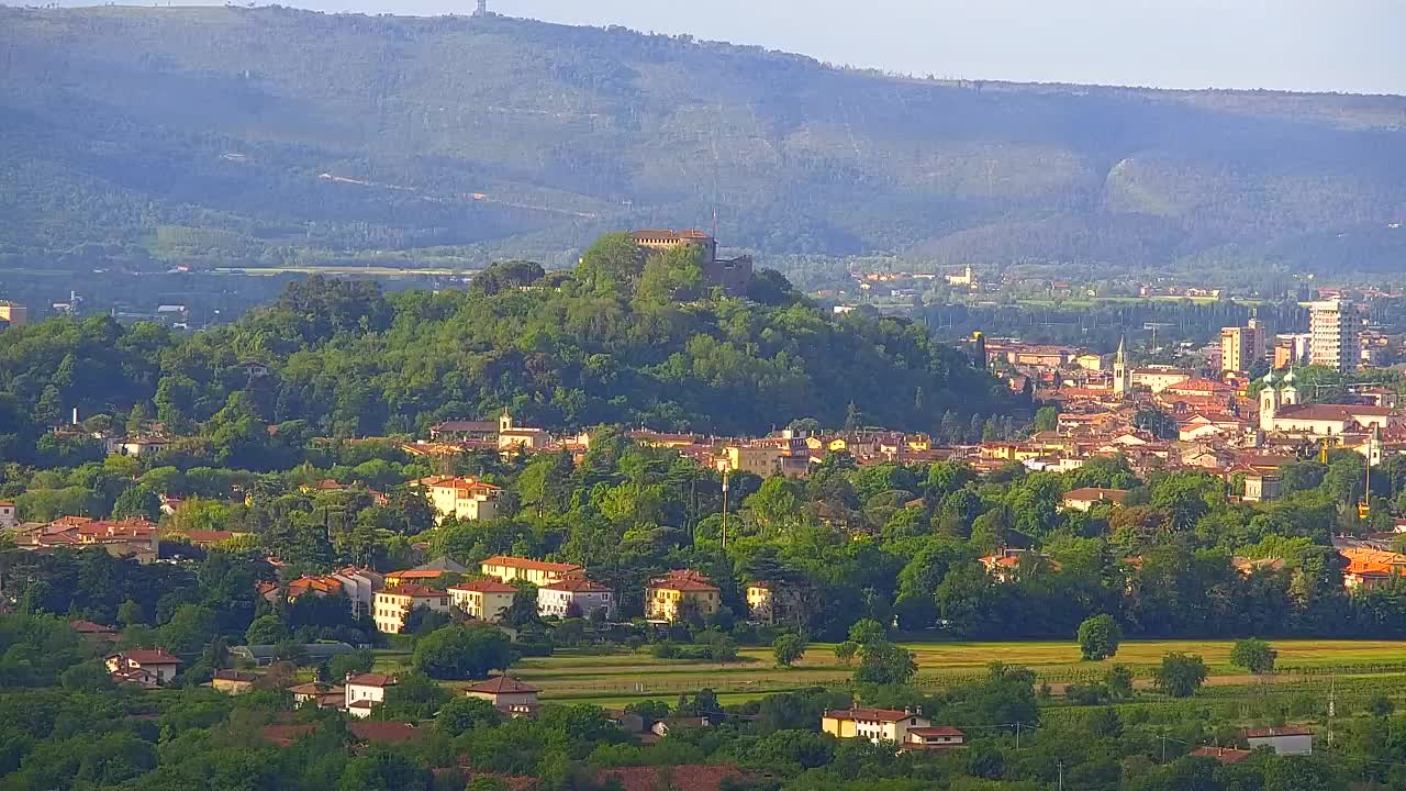 Borderless webcam of Nova Gorica and Gorizia