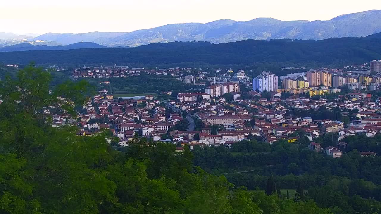 Borderless webcam of Nova Gorica and Gorizia