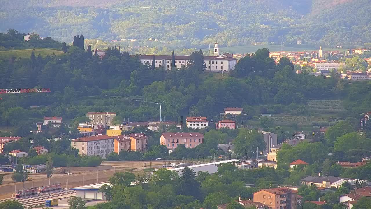 Borderless webcam of Nova Gorica and Gorizia