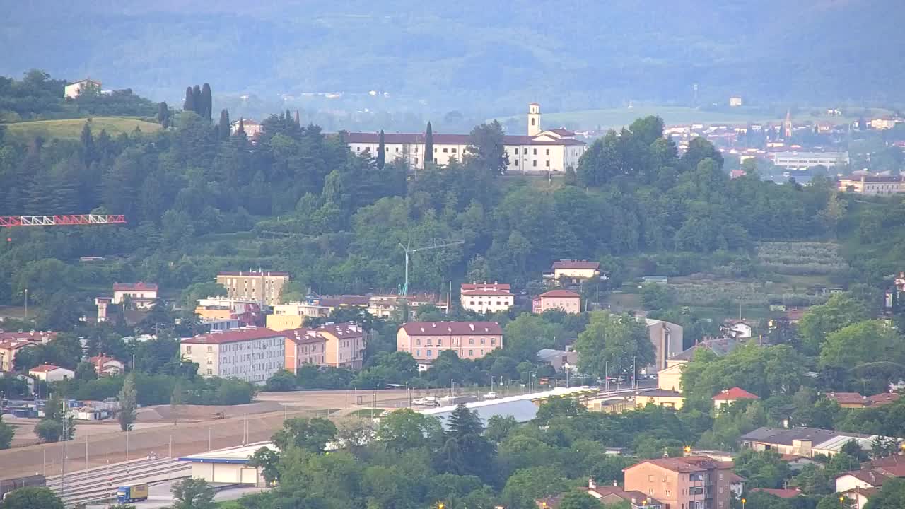 Borderless webcam of Nova Gorica and Gorizia