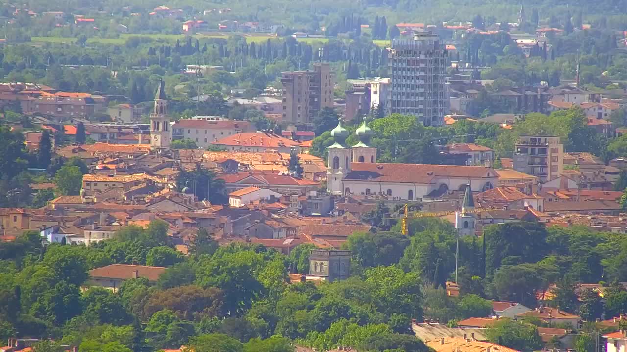Borderless webcam of Nova Gorica and Gorizia