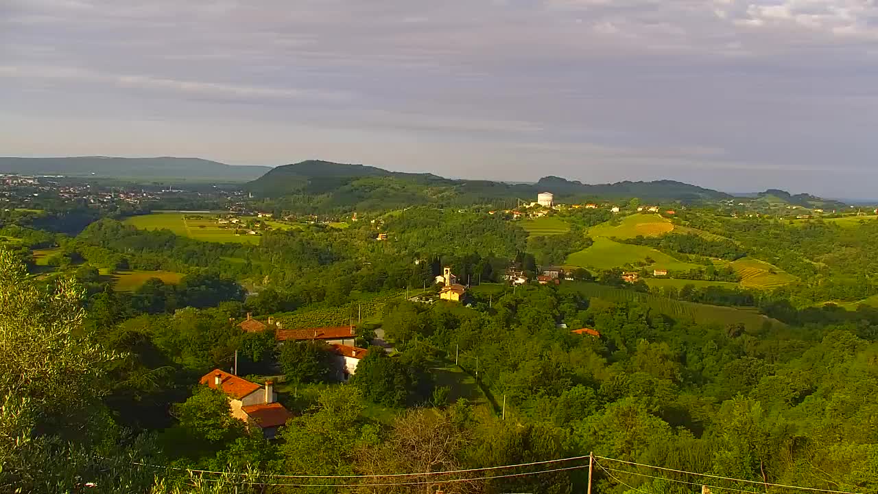 Borderless webcam of Nova Gorica and Gorizia