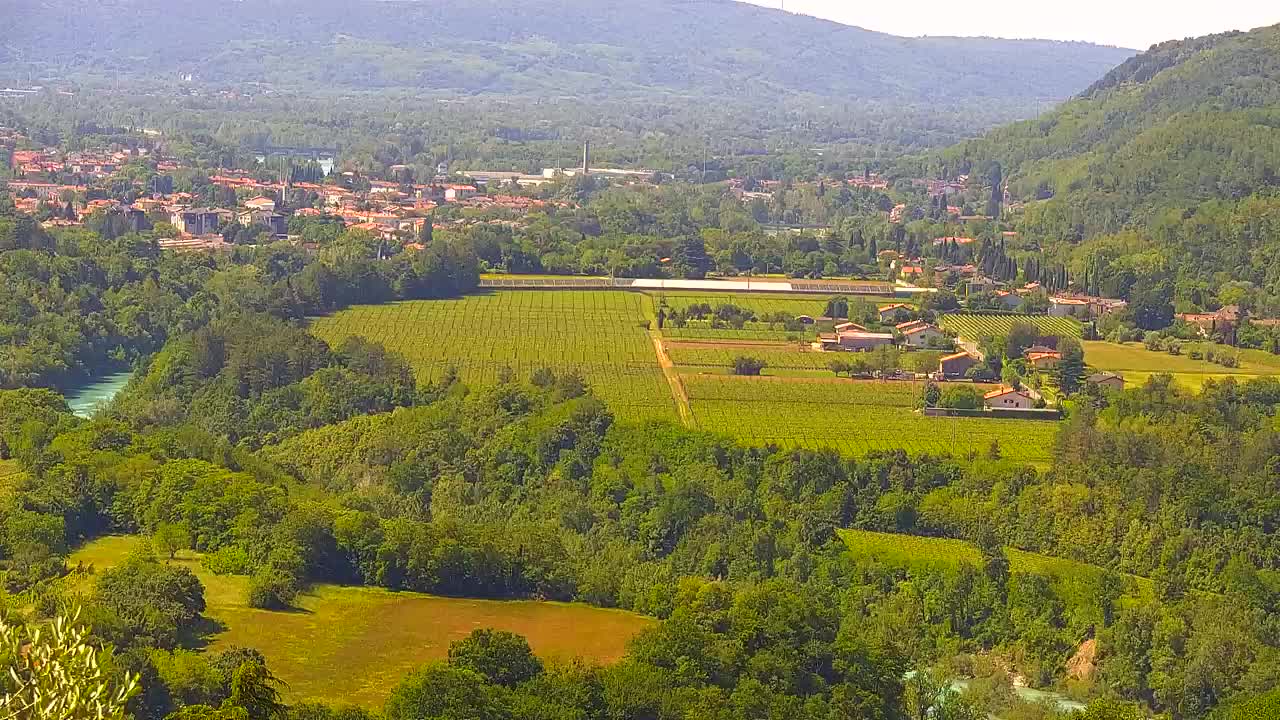 Borderless webcam of Nova Gorica and Gorizia