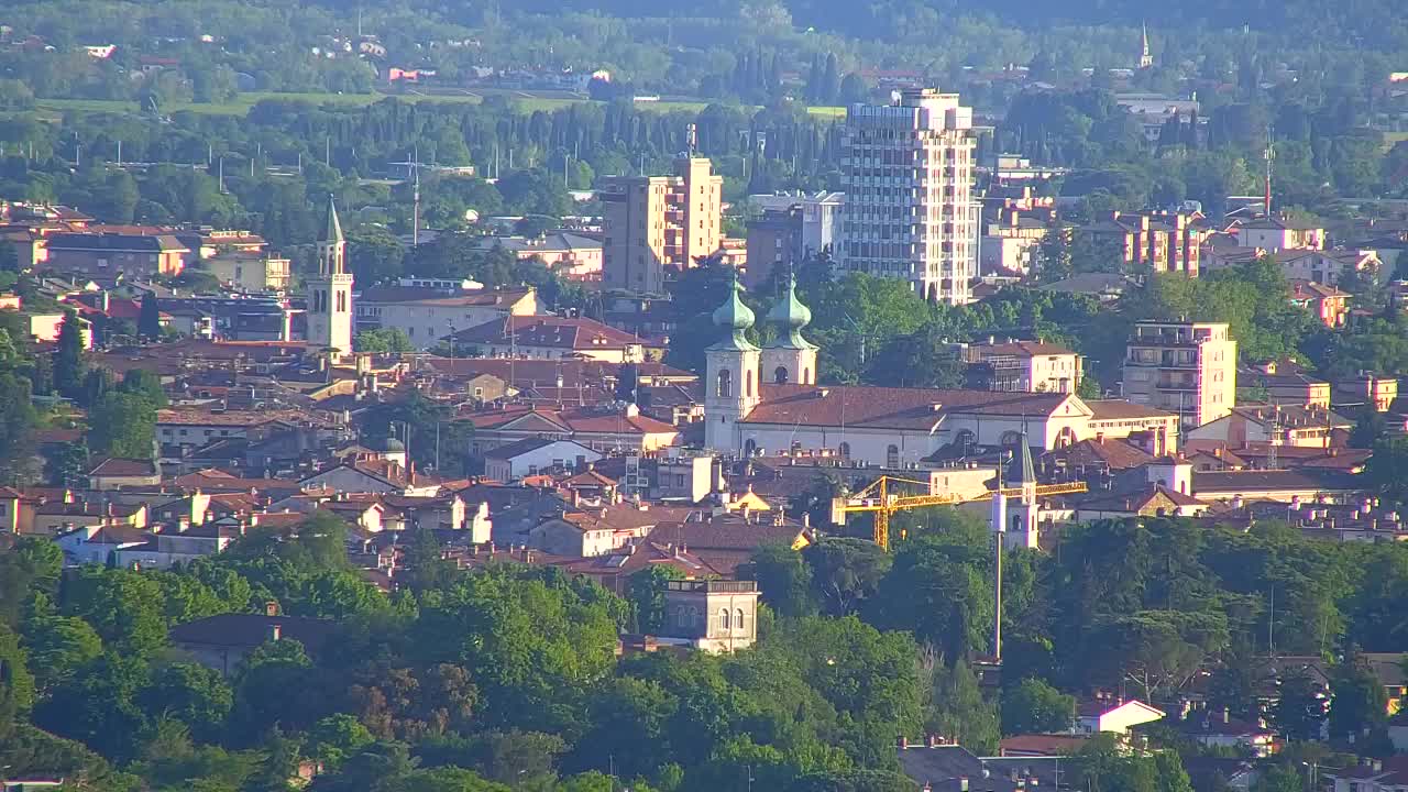 Borderless webcam of Nova Gorica and Gorizia