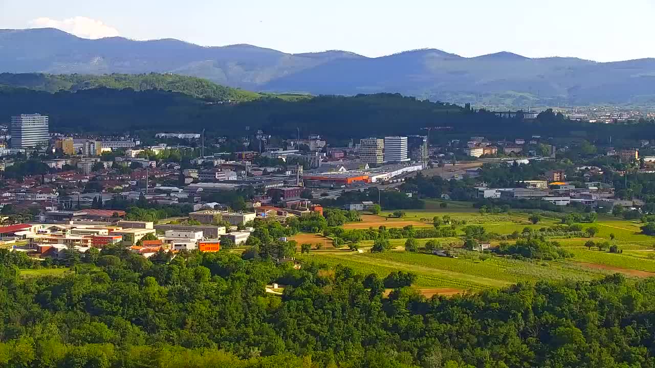 Grenzenlose Webcam: Nova Gorica und Gorizia / Görz live erleben!