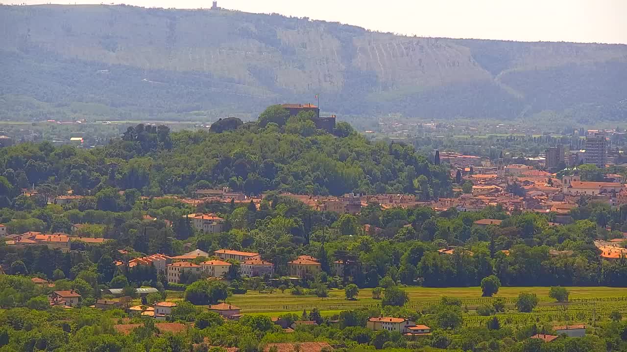 Borderless webcam of Nova Gorica and Gorizia
