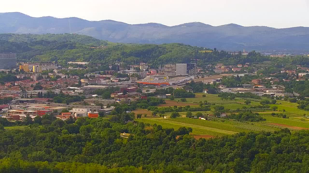 Borderless webcam of Nova Gorica and Gorizia