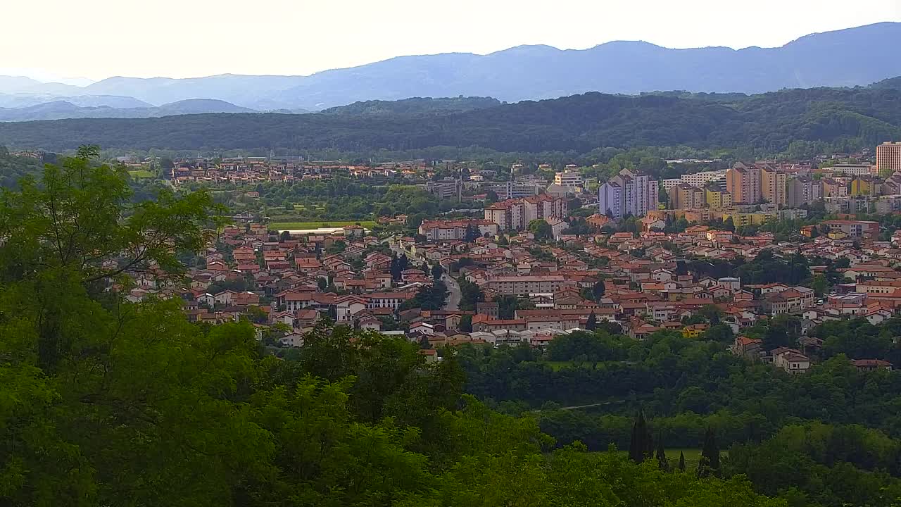 Borderless webcam of Nova Gorica and Gorizia