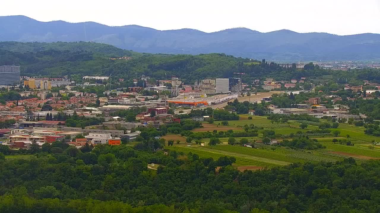 Grenzenlose Webcam: Nova Gorica und Gorizia / Görz live erleben!