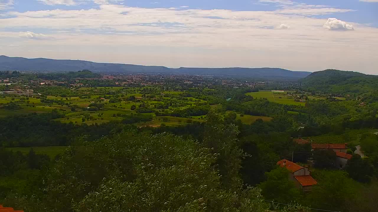 Borderless webcam of Nova Gorica and Gorizia